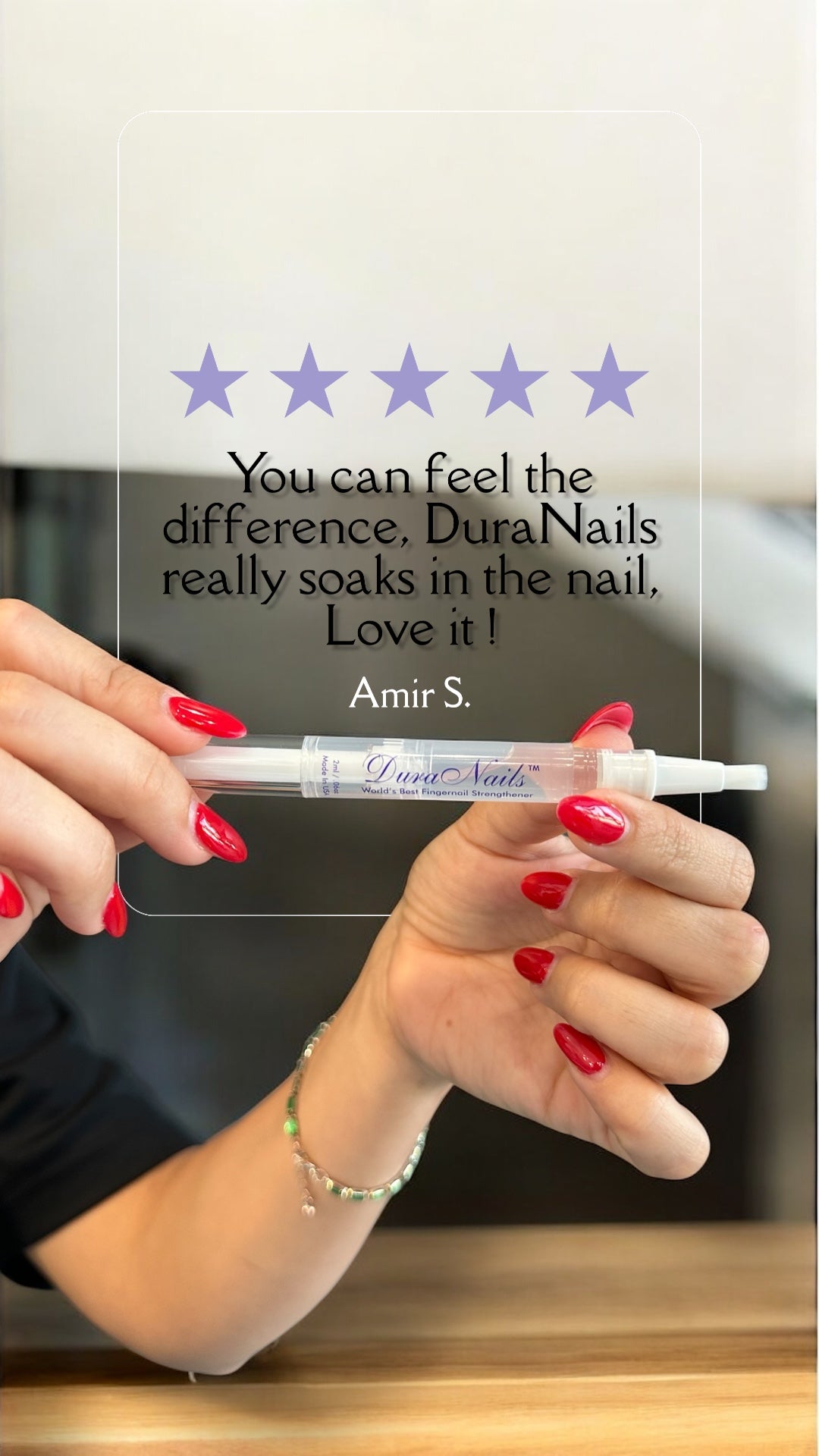 DuraNails Organic Nail Growth Oil for Growth (Non-Topical & Vegan)